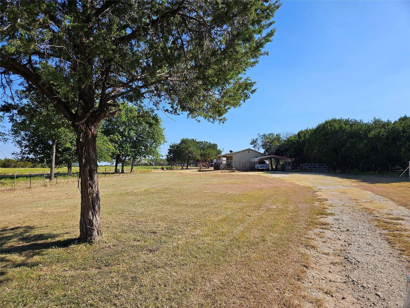 10 Acres of Land with Home for Sale in Kopperl, Texas