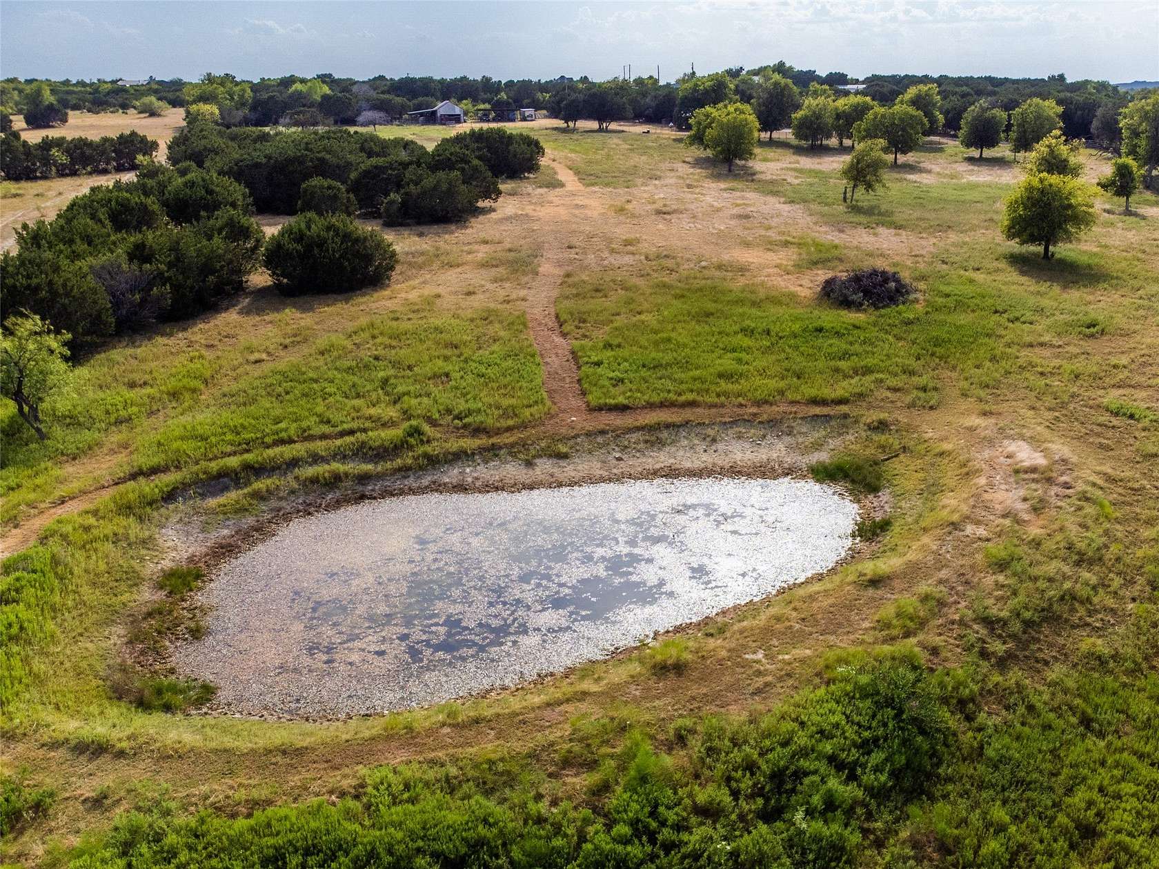 10 Acres of Land with Home for Sale in Kopperl, Texas