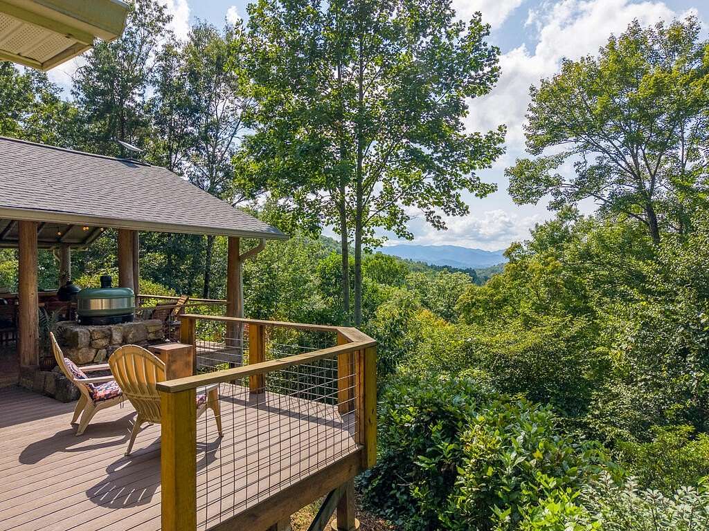 3.57 Acres of Land with Home for Sale in Franklin, North Carolina