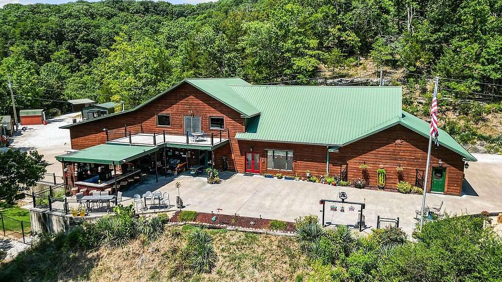 22.4 Acres of Recreational Land with Home for Sale in Garfield, Arkansas