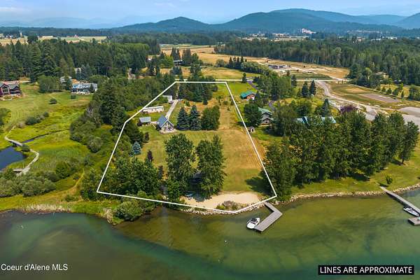 5.5 Acres of Land with Home for Sale in Sandpoint, Idaho