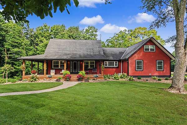 15.2 Acres of Recreational Land with Home for Sale in Perrysville, Ohio