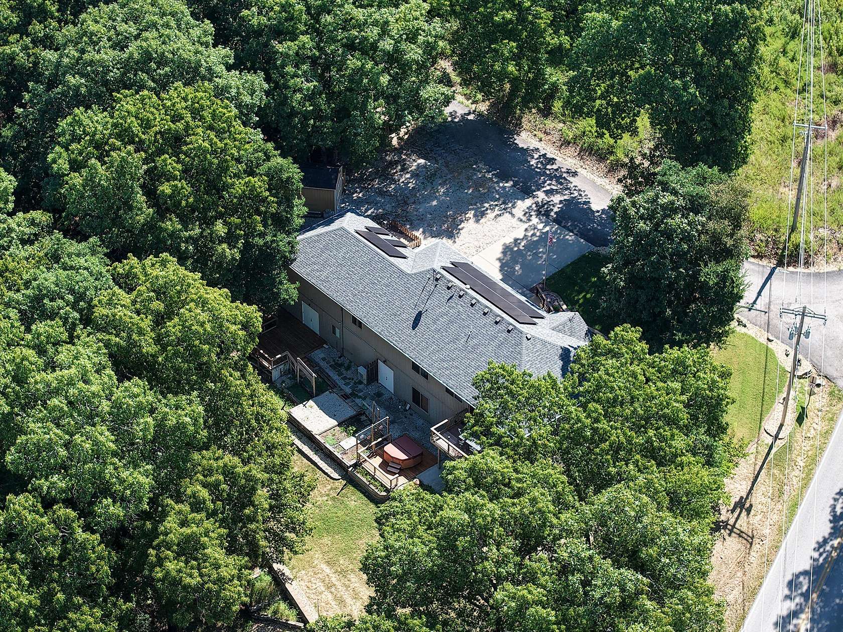 1.5 Acres of Land with Home for Sale in Branson West, Missouri