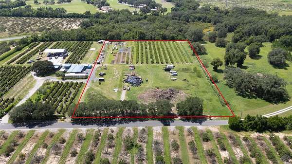 5.5 Acres of Agricultural Land for Sale in Lake Wales, Florida