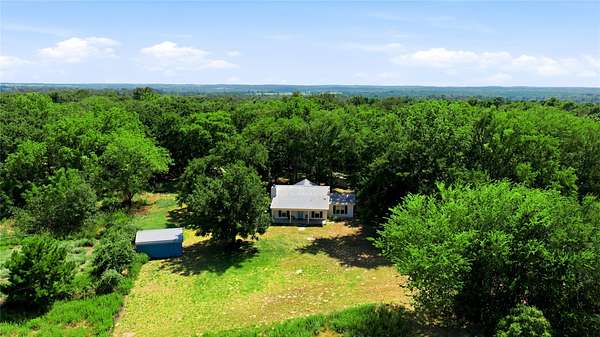 10 Acres of Land with Home for Sale in Murchison, Texas
