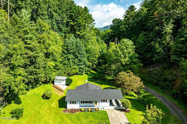 9.64 Acres of Land with Home for Sale in Mountain City, Tennessee
