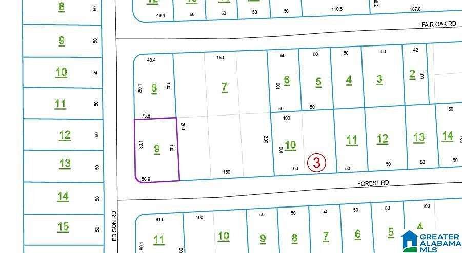 Residential Land for Sale in Ashville, Alabama