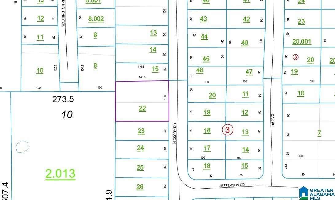 Residential Land for Sale in Ashville, Alabama