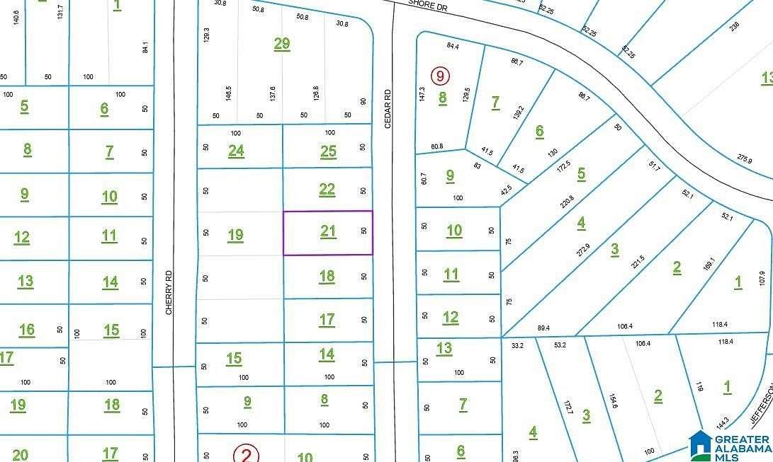 Residential Land for Sale in Ashville, Alabama