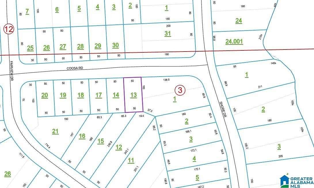 Residential Land for Sale in Ashville, Alabama