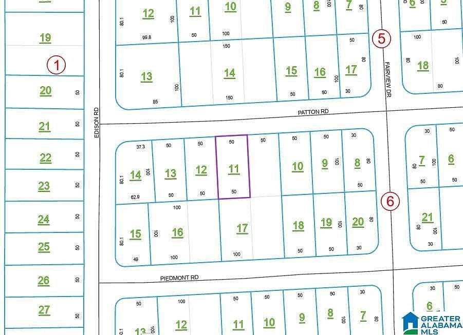 Residential Land for Sale in Ashville, Alabama