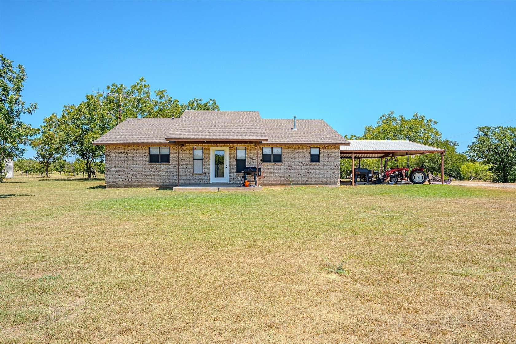 8 Acres of Land with Home for Sale in De Leon, Texas
