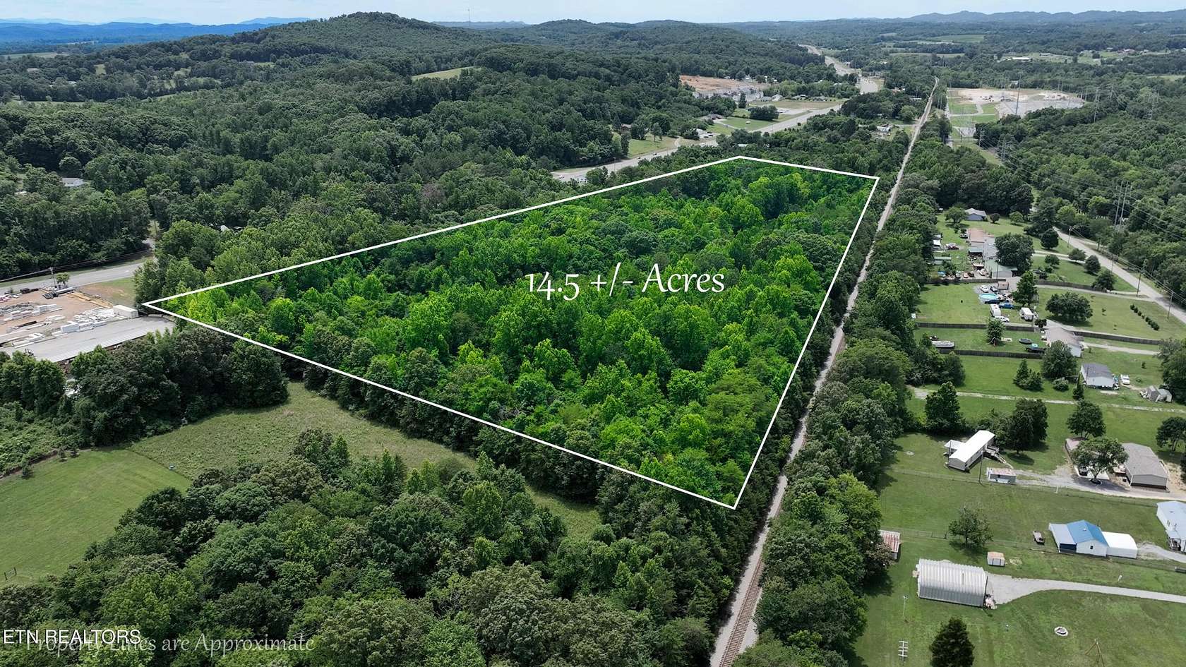 14.5 Acres of Land for Sale in Vonore, Tennessee