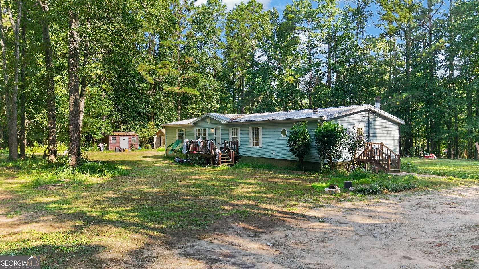 8.5 Acres of Land with Home for Sale in Senoia, Georgia