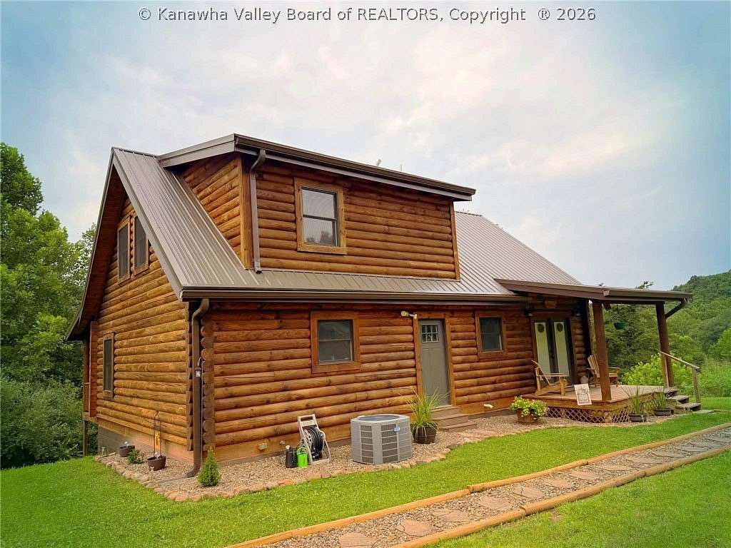 34 Acres of Recreational Land with Home for Sale in West Columbia, West Virginia