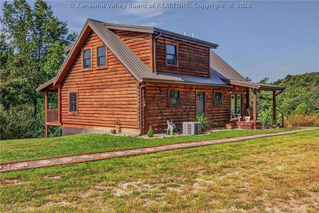 34 Acres of Recreational Land with Home for Sale in West Columbia, West Virginia