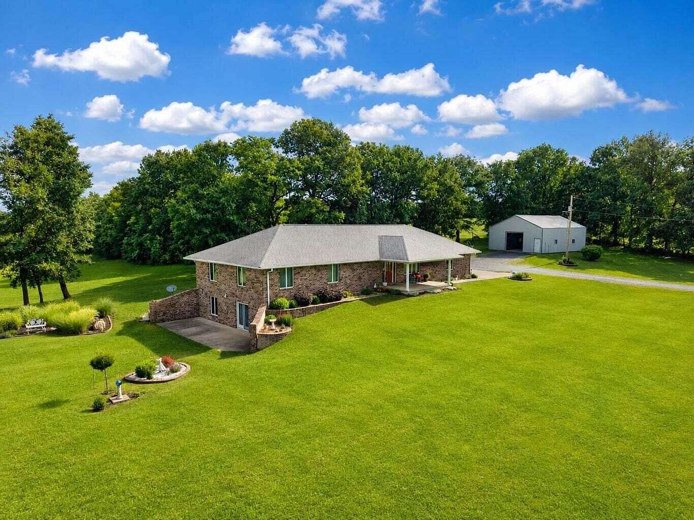 6 Acres of Land with Home for Sale in Huntsville, Missouri