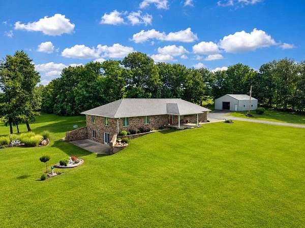 6 Acres of Land with Home for Sale in Huntsville, Missouri