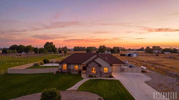 2.55 Acres of Land with Home for Sale in Blackfoot, Idaho