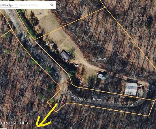 26.1 Acres of Land for Sale in Del Rio, Tennessee