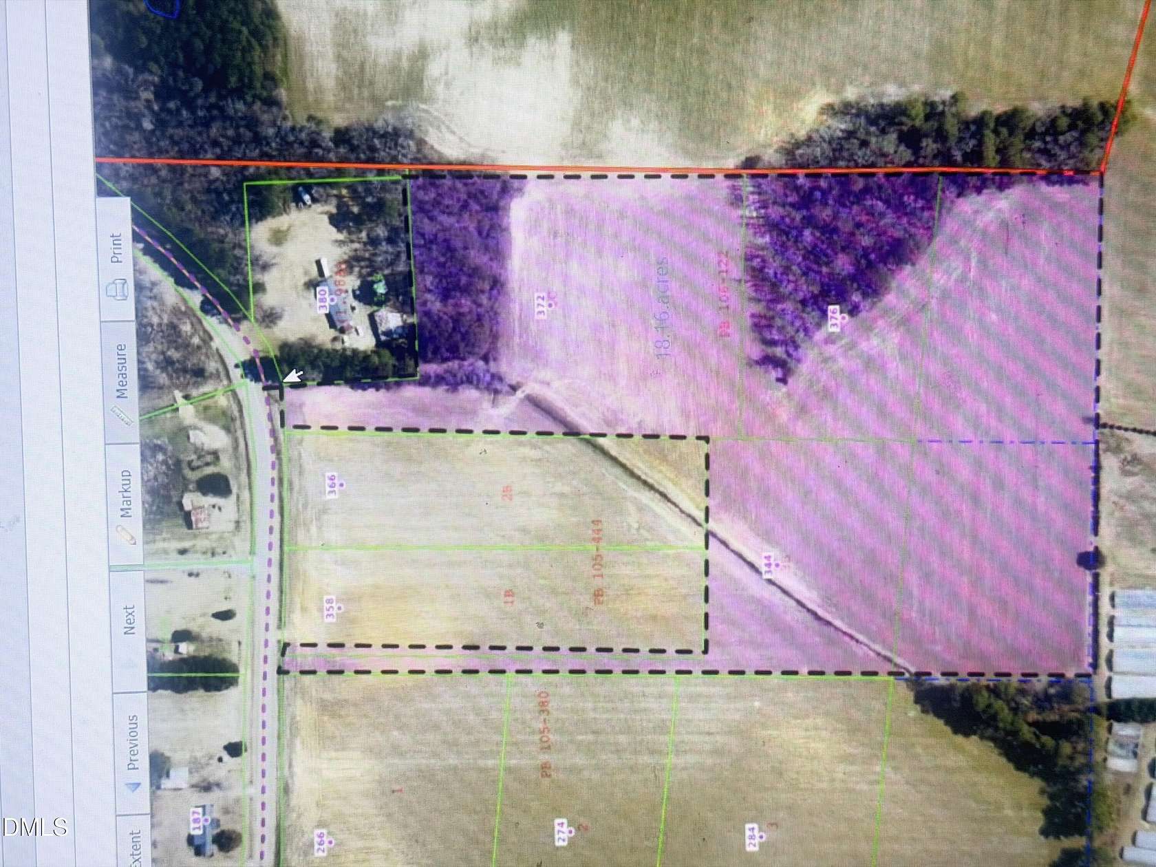 18.4 Acres of Land for Sale in Dunn, North Carolina