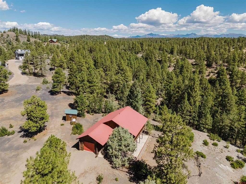 5 Acres of Land with Home for Sale in Pagosa Springs, Colorado