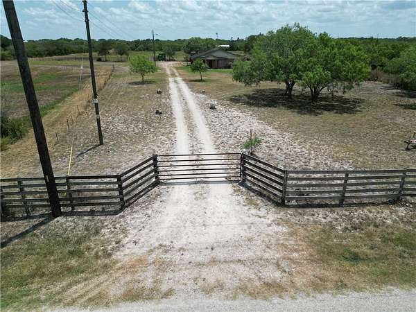 12.1 Acres of Land with Home for Sale in Orange Grove, Texas