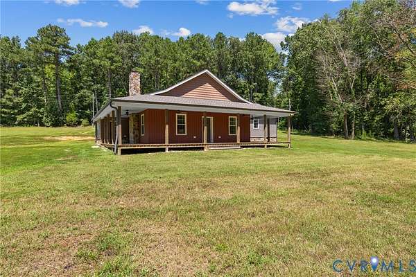 27 Acres of Land with Home for Sale in Dinwiddie, Virginia