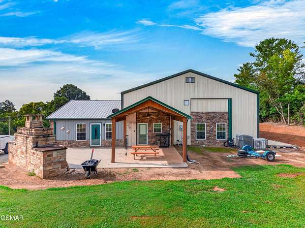 3.77 Acres of Land with Home for Sale in Dandridge, Tennessee