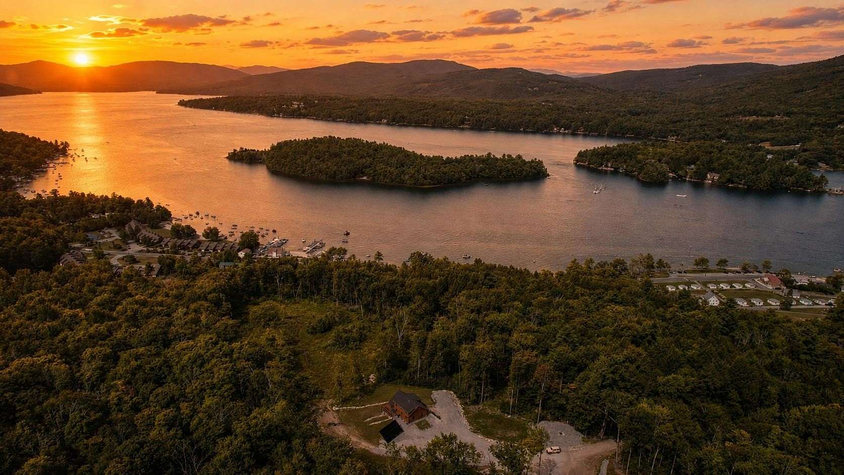 4 Acres of Land with Home for Sale in Bristol, New Hampshire