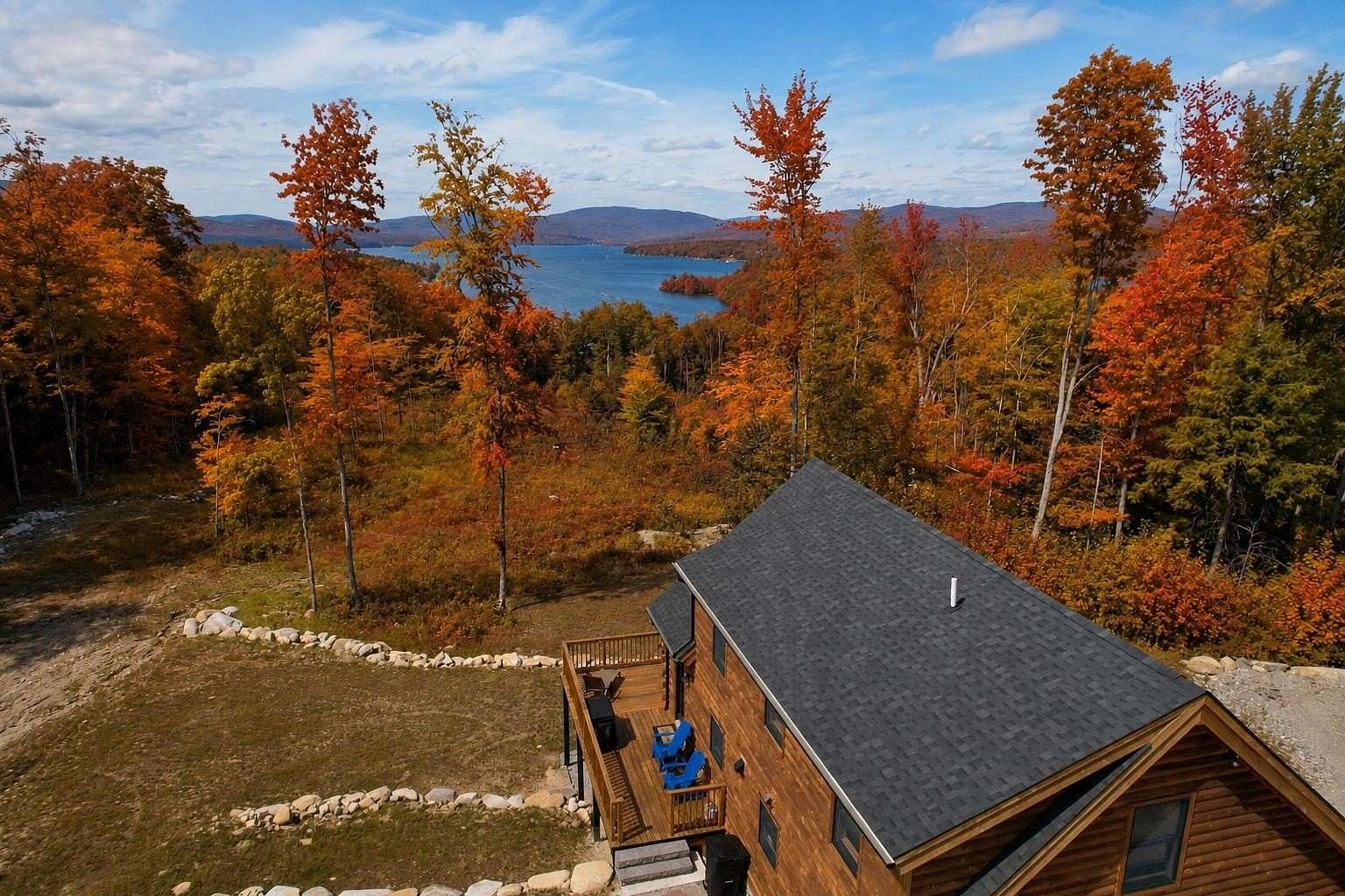 4 Acres of Land with Home for Sale in Bristol, New Hampshire