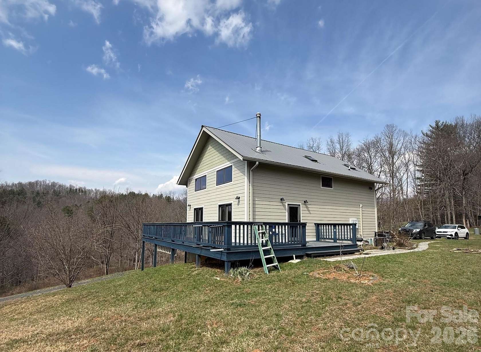 6.6 Acres of Land with Home for Sale in Bakersville, North Carolina
