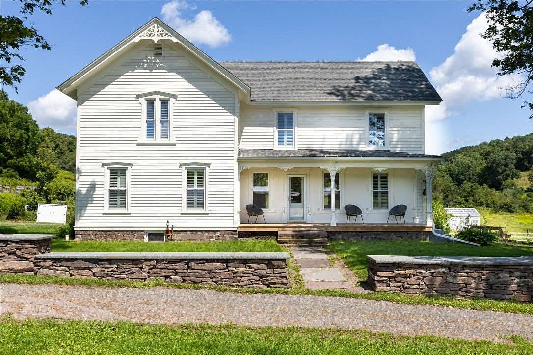 255 Acres of Land with Home for Sale in Meredith, New York