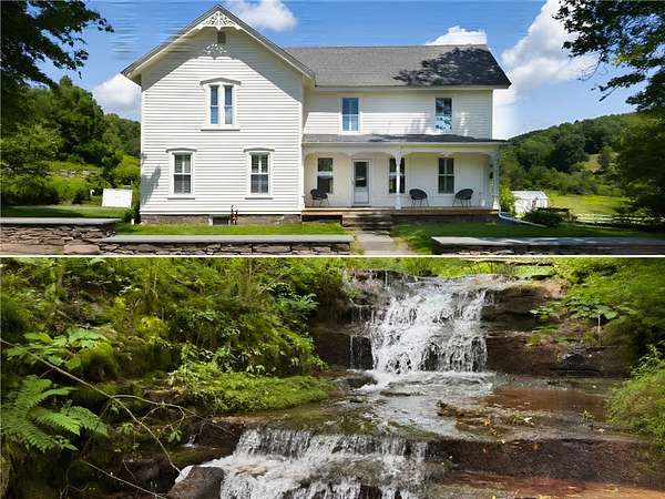255 Acres of Land with Home for Sale in Meredith, New York