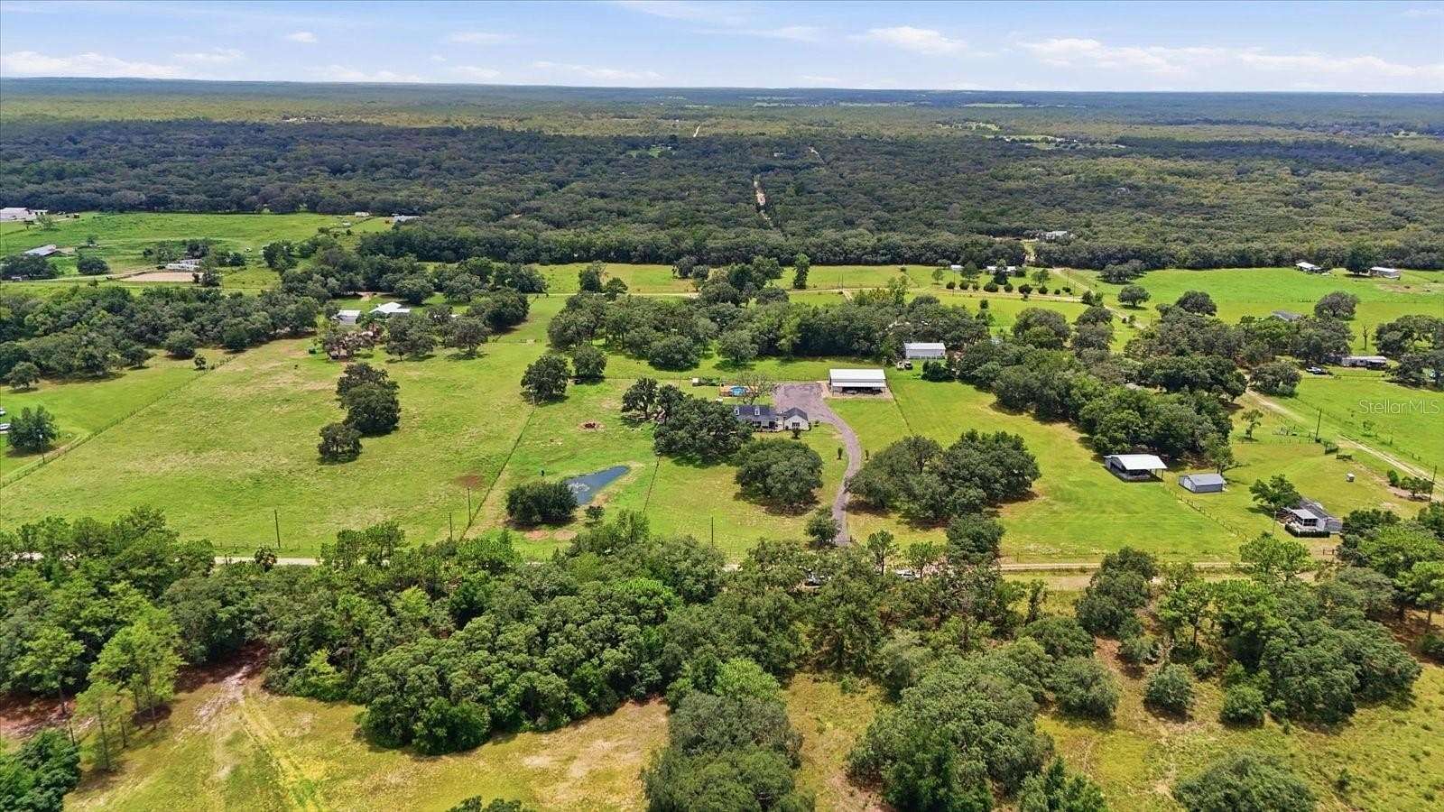 4.69 Acres of Land with Home for Sale in Lecanto, Florida