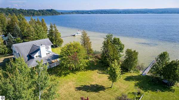 1.58 Acres of Land with Home for Sale in Frankfort, Michigan