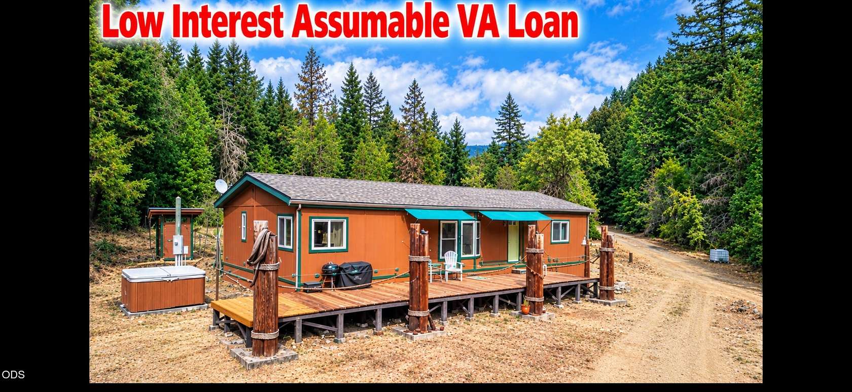 5.12 Acres of Land with Home for Sale in Wolf Creek, Oregon