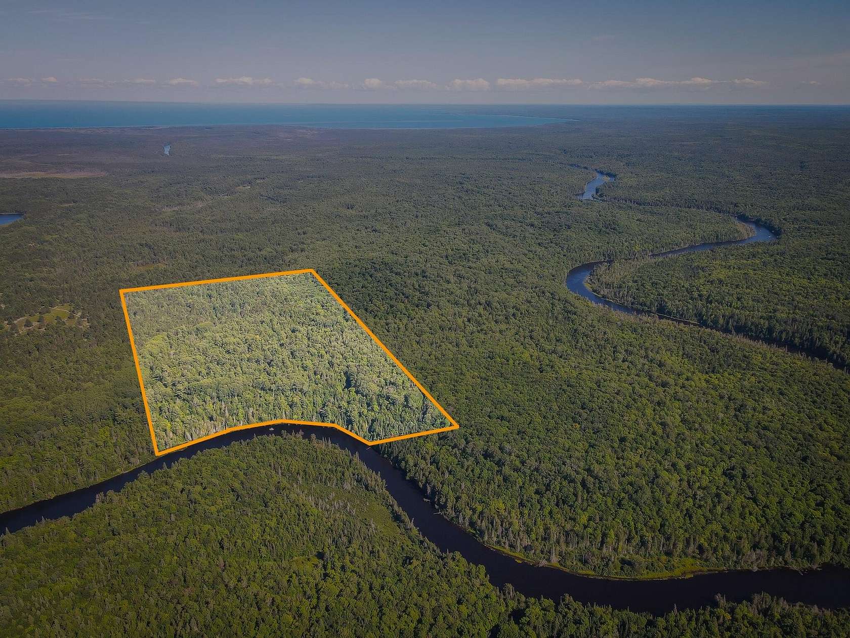 72.3 Acres of Recreational Land for Sale in Paradise, Michigan