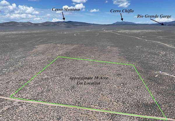 10 Acres of Recreational & Residential Land for Sale in Arroyo Hondo, New Mexico