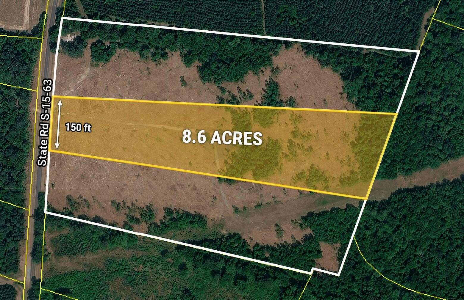 8.6 Acres of Land for Sale in Smoaks, South Carolina