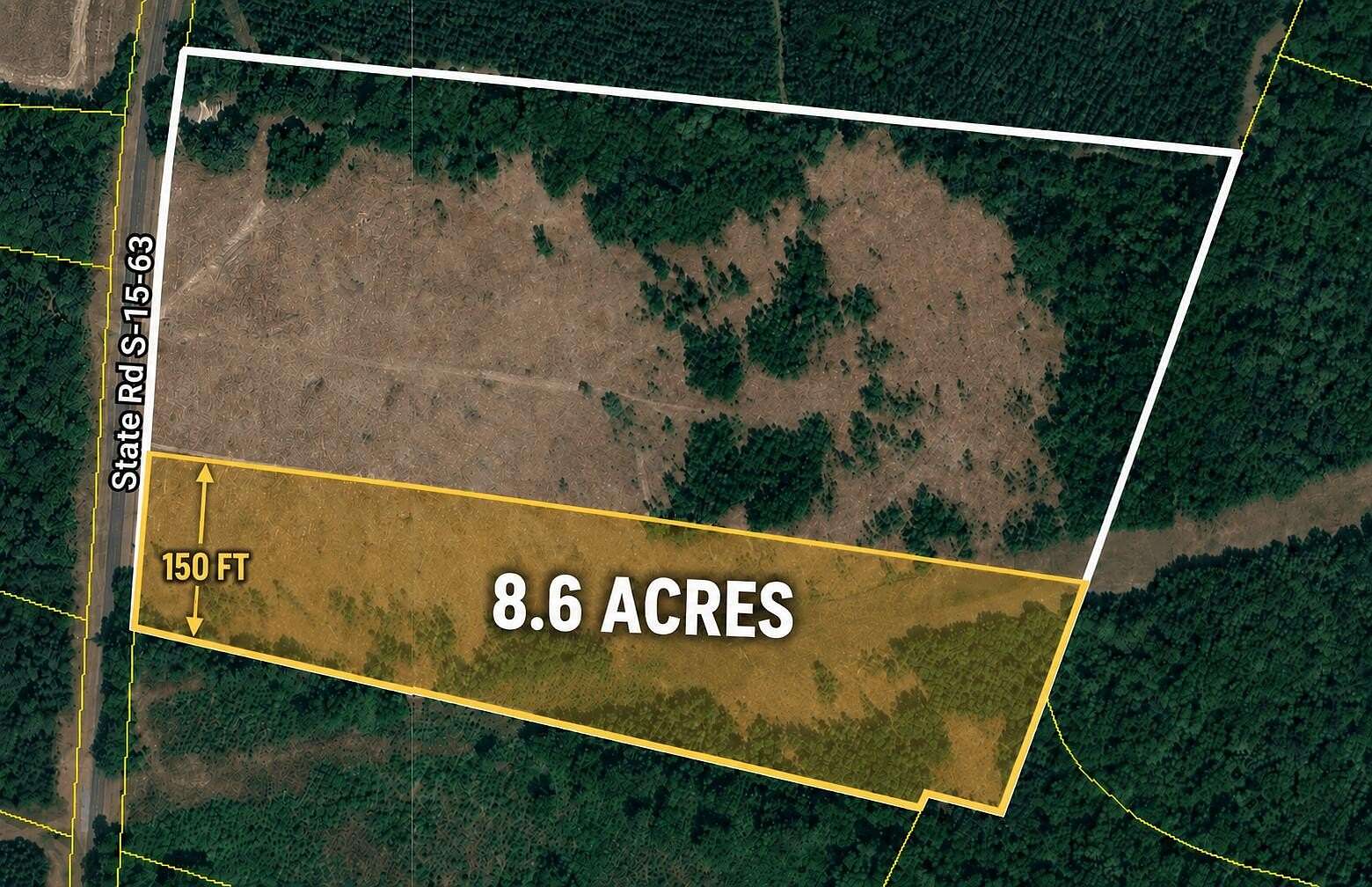 8.6 Acres of Land for Sale in Smoaks, South Carolina