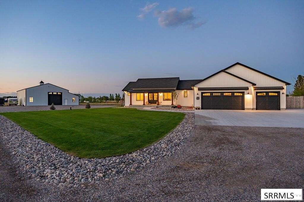 4 Acres of Land with Home for Sale in Shelley, Idaho
