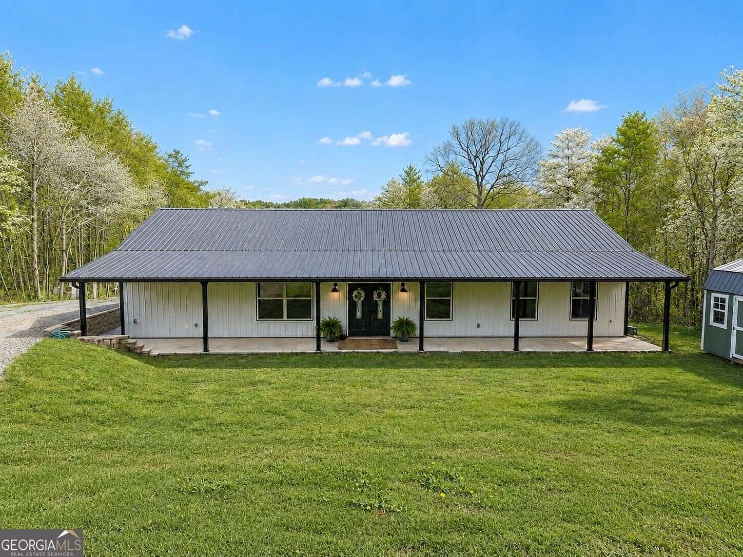 5.34 Acres of Land with Home for Sale in Adairsville, Georgia