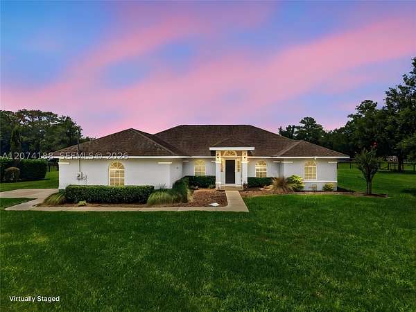 6.6 Acres of Land with Home for Sale in Ocala, Florida