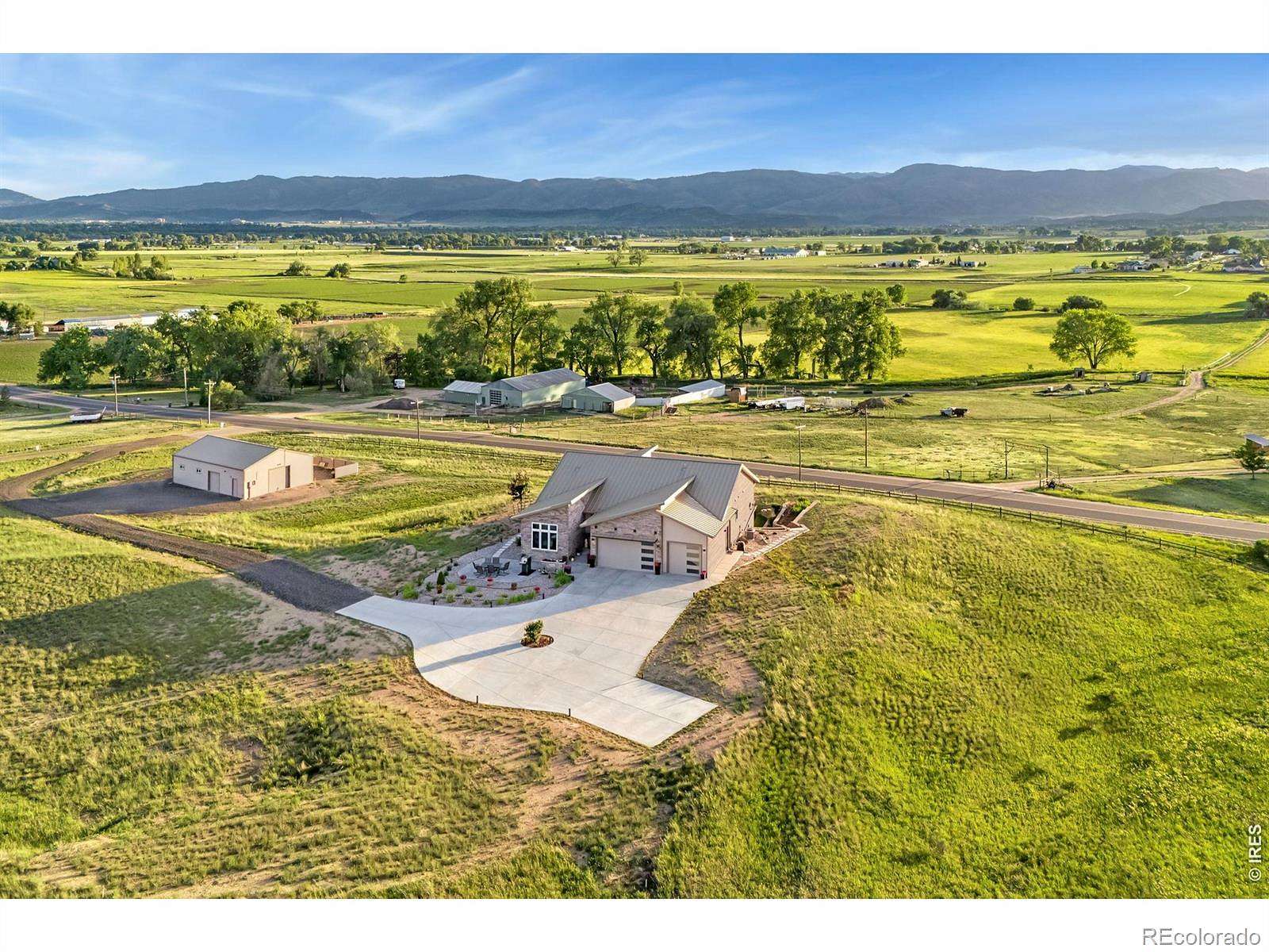 3.25 Acres of Land with Home for Sale in Fort Collins, Colorado