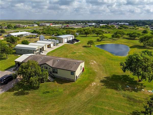 5 Acres of Land with Home for Sale in Aransas Pass, Texas