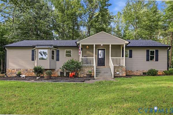 10.7 Acres of Land with Home for Sale in Powhatan, Virginia