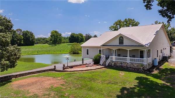 39.2 Acres of Land with Home for Sale in Denton, North Carolina