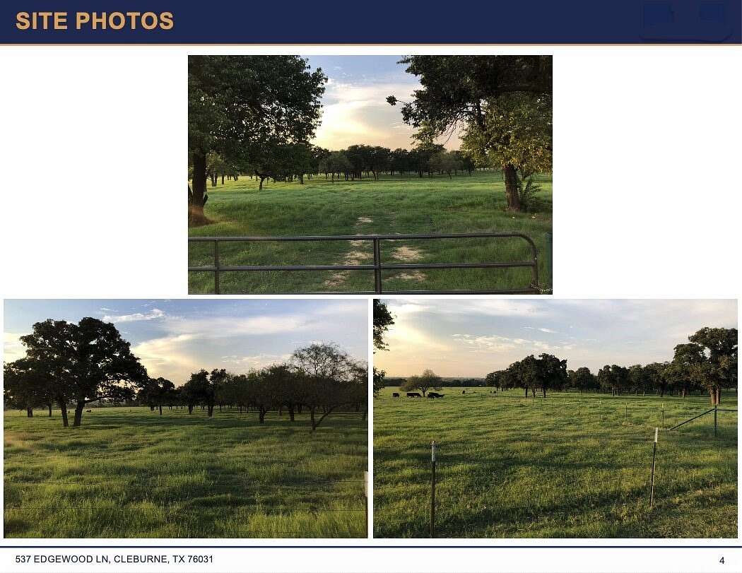 30 Acres of Land for Sale in Cleburne, Texas