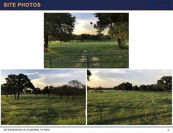 30 Acres of Land for Sale in Cleburne, Texas